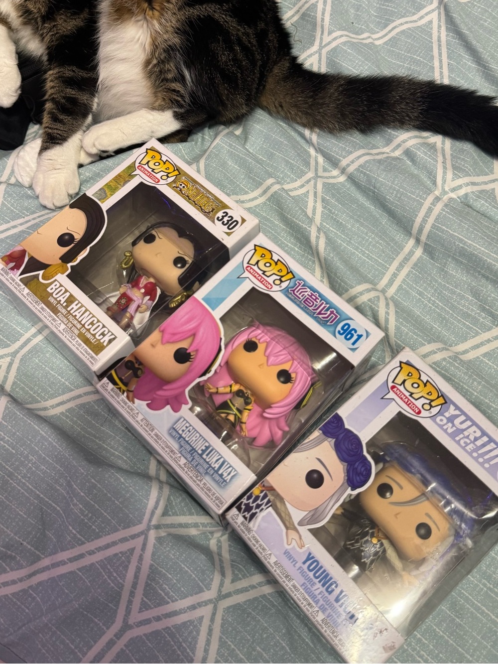 Funko Pop! Megurine Luka Vinyl Figure - Pink Hair, Victor and Boa